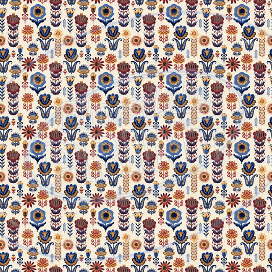Modern Folk 006 Printed Pattern Vinyl
