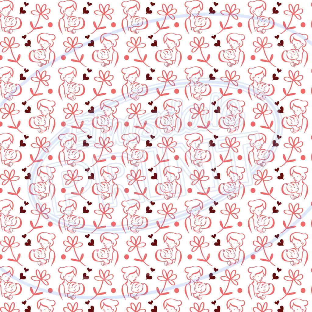Mom Love 001 Printed Pattern Vinyl