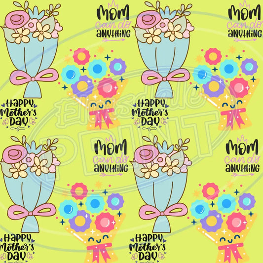 Mom Tattoo 005 Printed Pattern Vinyl