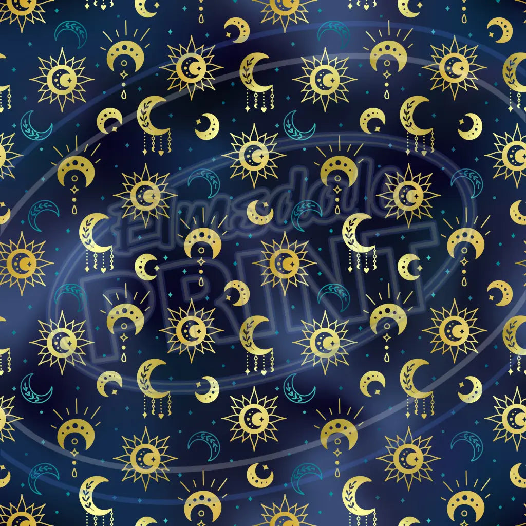 Moon Magic 001 Printed Pattern Vinyl