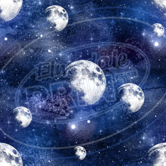 Moon Phase 009 Printed Pattern Vinyl