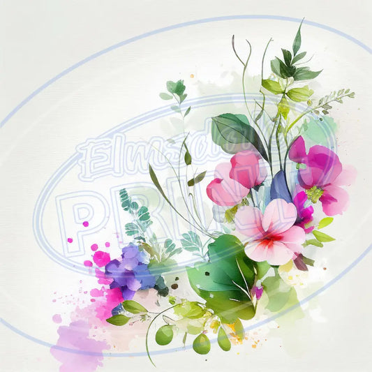 Morning Petals 004 Printed Pattern Vinyl