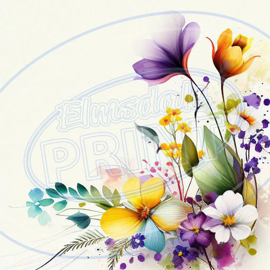 Morning Petals 006 Printed Pattern Vinyl