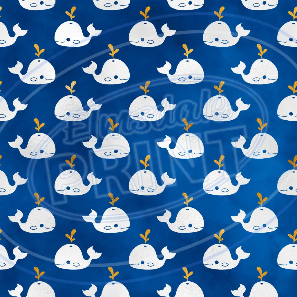 Navy Nursery 012 Printed Pattern Vinyl