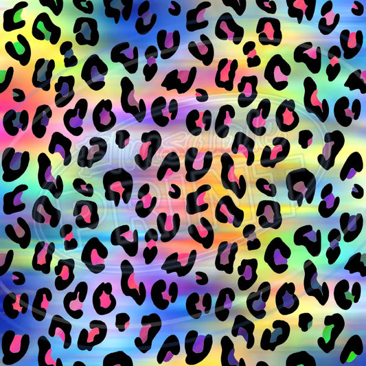 Neon Leopard 005 Printed Pattern Vinyl