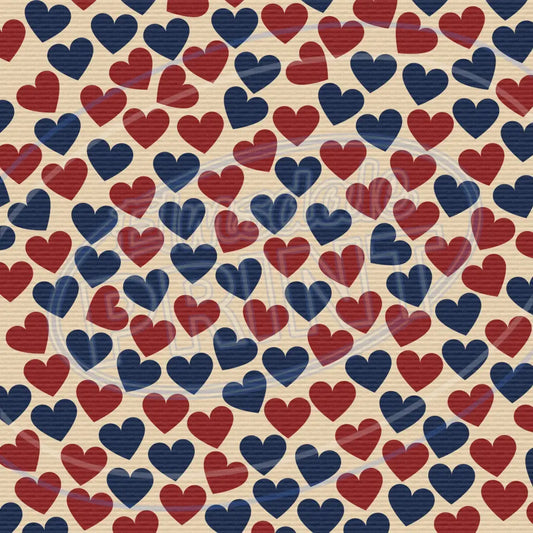 New Retro Usa 004 Printed Pattern Vinyl