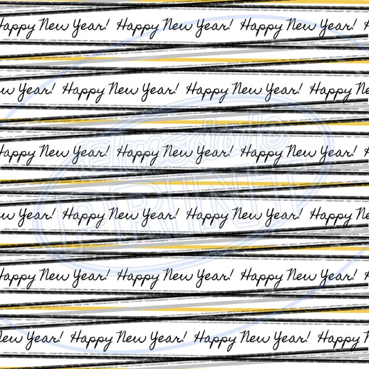 New Years Party 010 Printed Pattern Vinyl