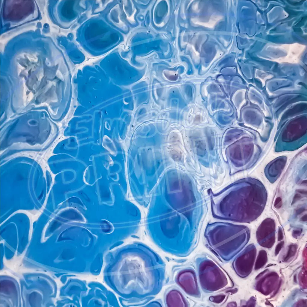 Ocean Tide Pour 003 Printed Pattern Vinyl