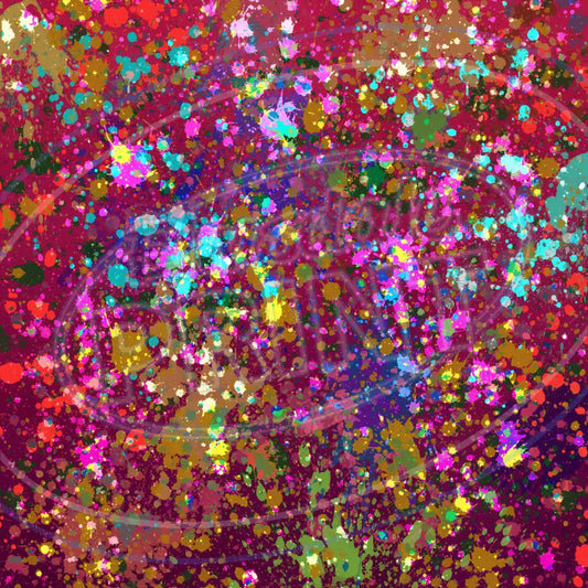 Paint Splatter 012 Printed Pattern Vinyl