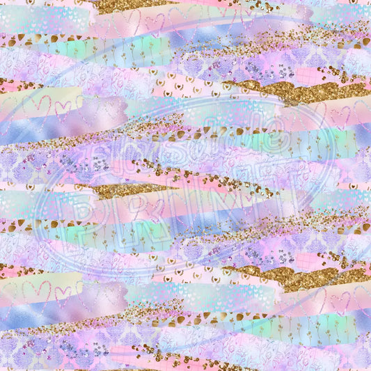 Pastel Shimmer 002 Printed Pattern Vinyl