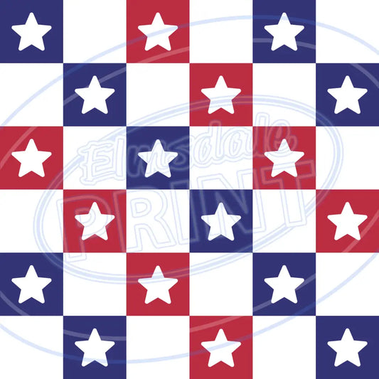 Patriotic Flag 002 Printed Pattern Vinyl