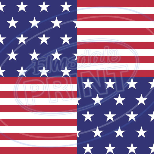 Patriotic Flag 003 Printed Pattern Vinyl