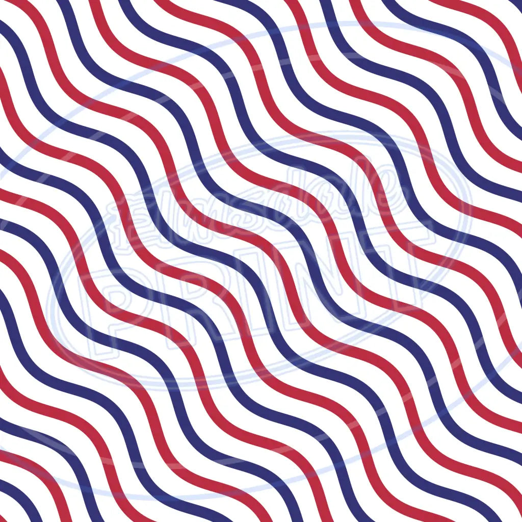 Patriotic Flag 005 Printed Pattern Vinyl
