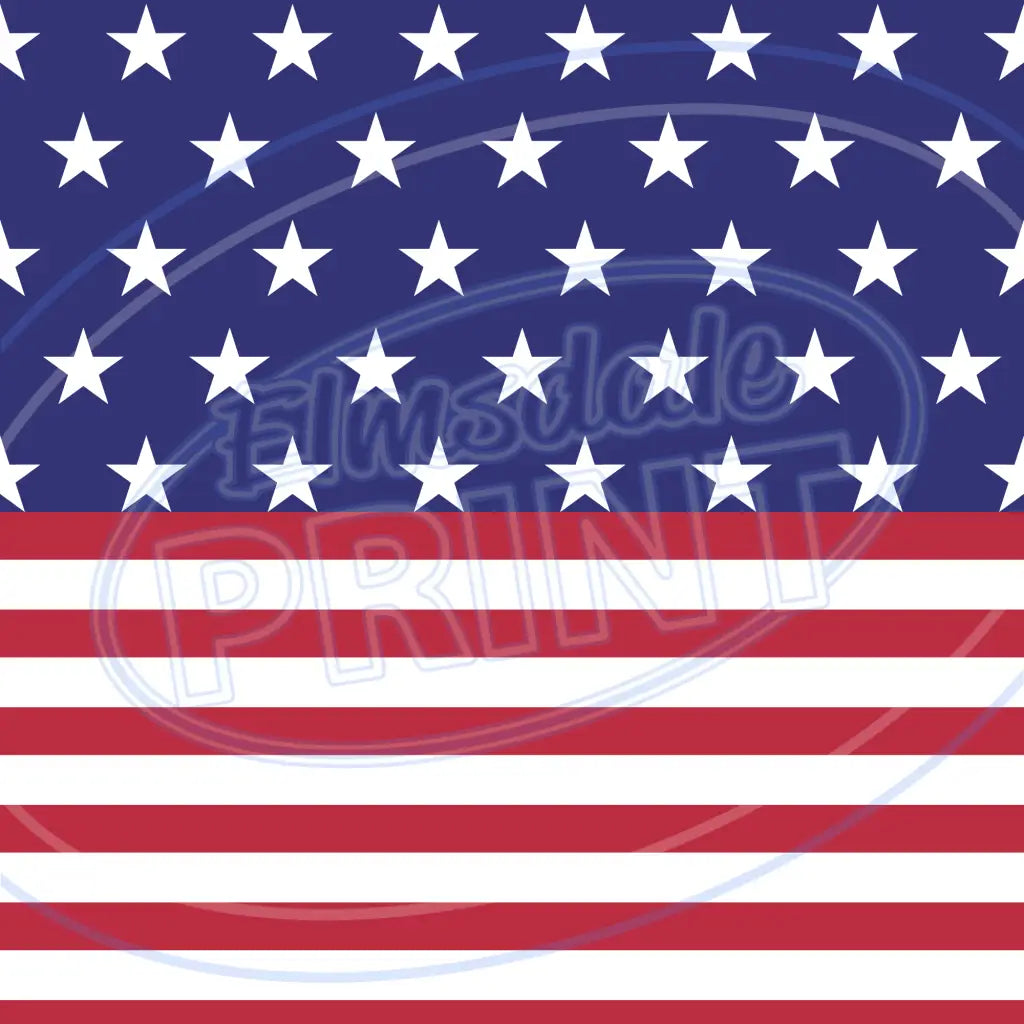 Patriotic Flag 008 Printed Pattern Vinyl