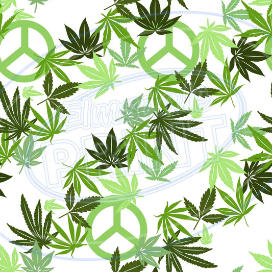 Peace Leaf 002 Printed Pattern Vinyl