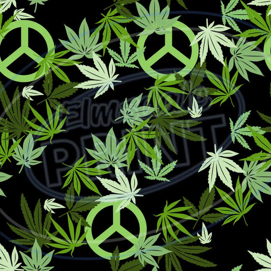 Peace Leaf 008 Printed Pattern Vinyl