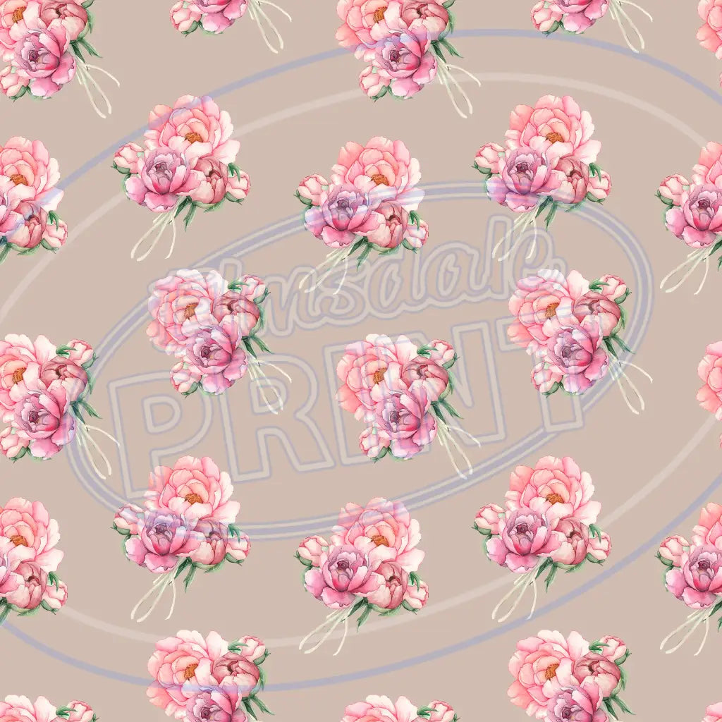 Peony Pink 005 Printed Pattern Vinyl