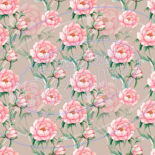 Peony Pink 006 Printed Pattern Vinyl