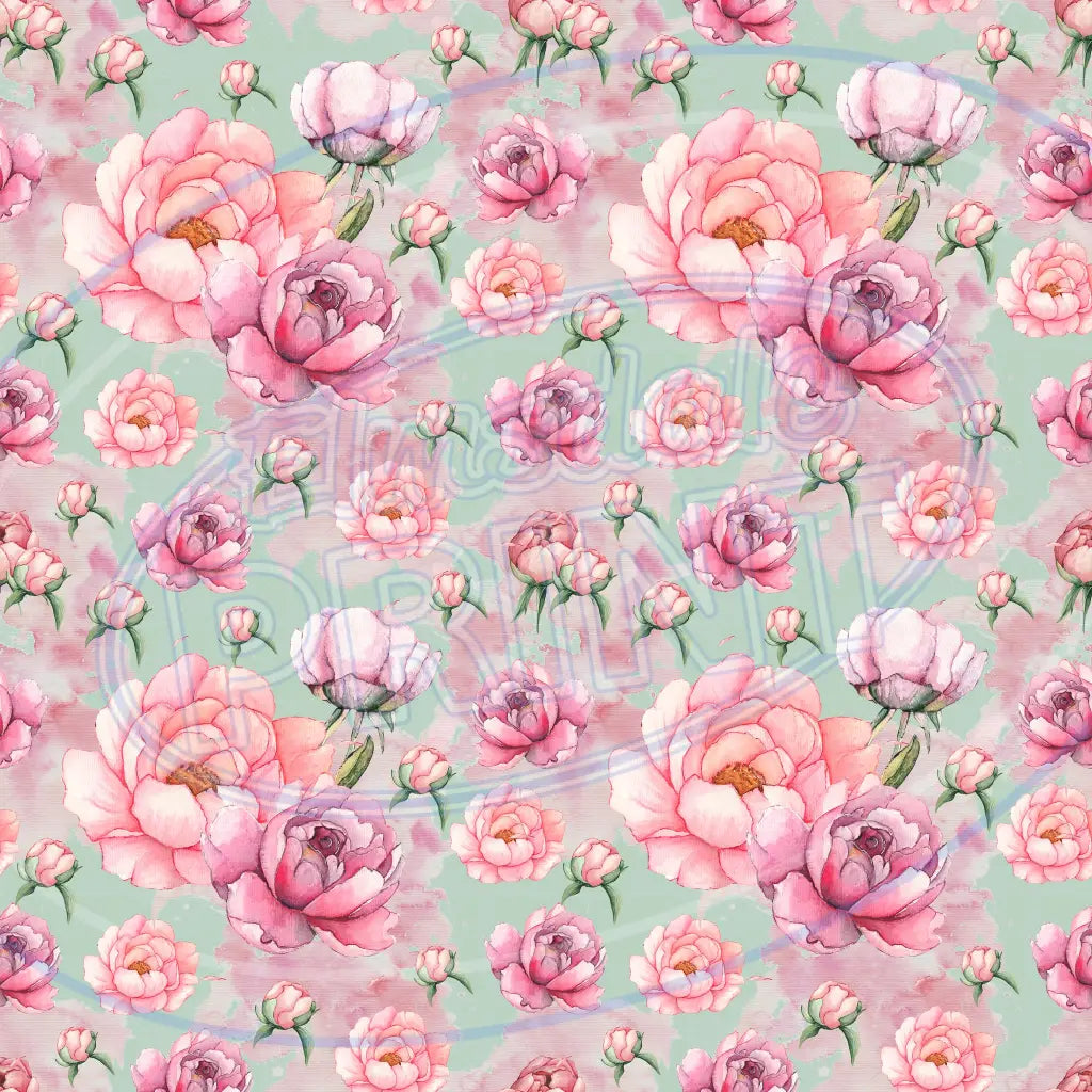 Peony Pink 010 Printed Pattern Vinyl