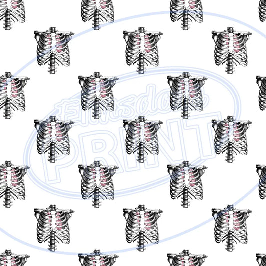 Pink Black Goth 012 Printed Pattern Vinyl