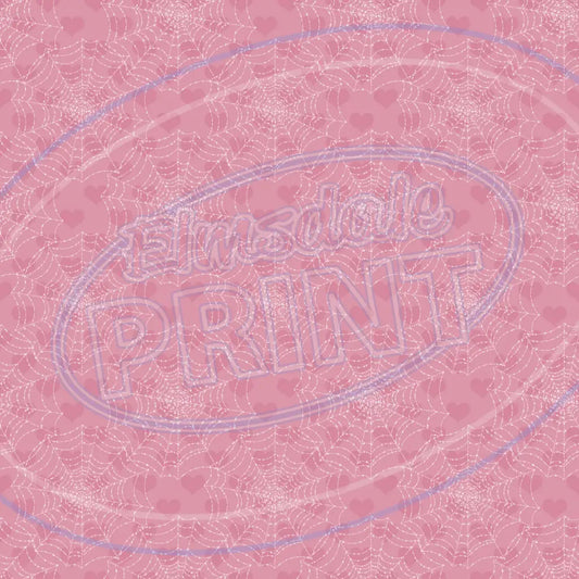 Pink Black Goth 014 Printed Pattern Vinyl