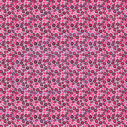 Pink Safari 004 Printed Pattern Vinyl