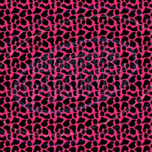 Pink Safari 006 Printed Pattern Vinyl