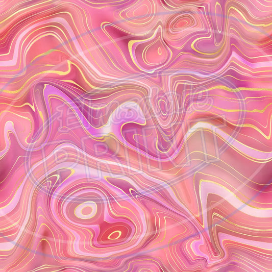 Pink Strata 015 Printed Pattern Vinyl