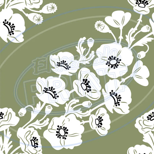 Poppy Garden 010 Printed Pattern Vinyl