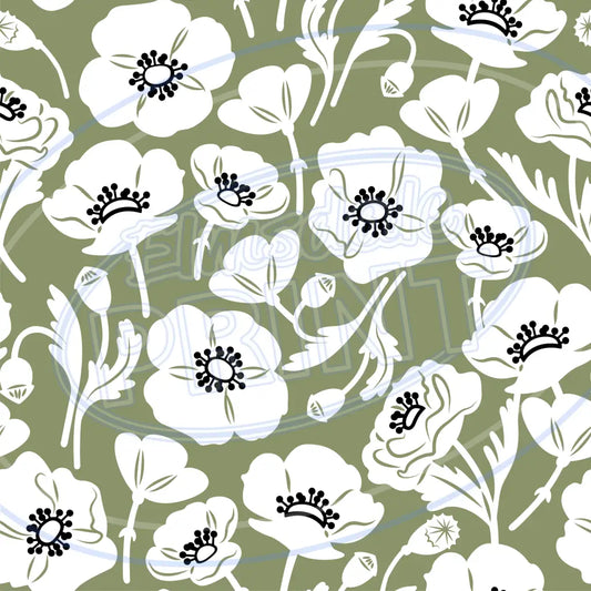 Poppy Garden 011 Printed Pattern Vinyl