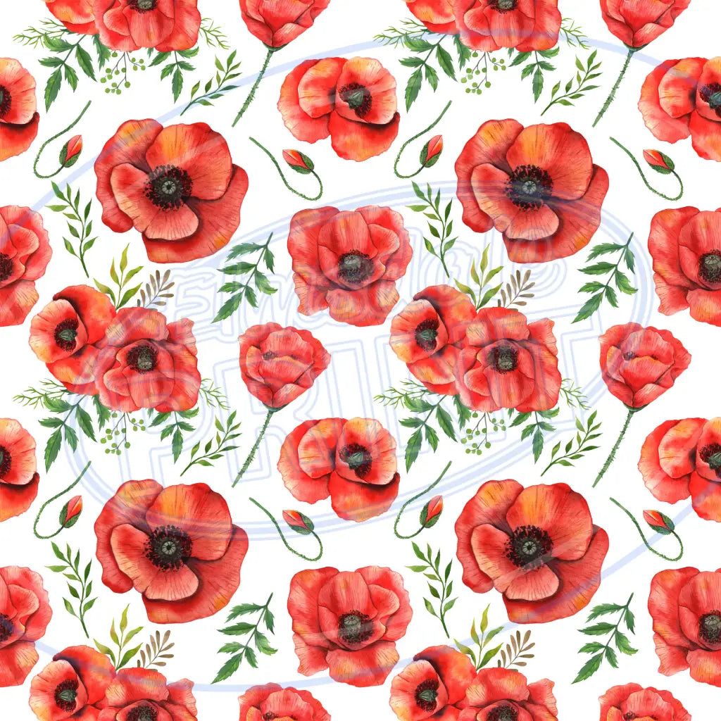 Poppy Meadows 005 Printed Pattern Vinyl