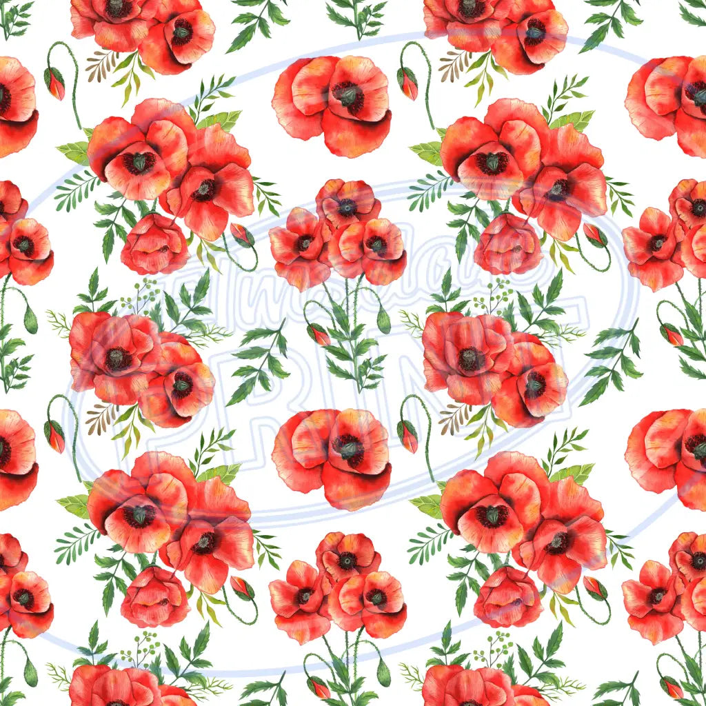 Poppy Meadows 006 Printed Pattern Vinyl