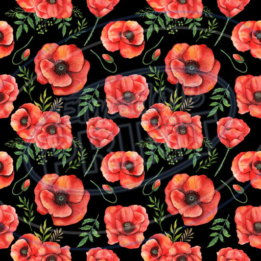 Poppy Meadows 007 Printed Pattern Vinyl