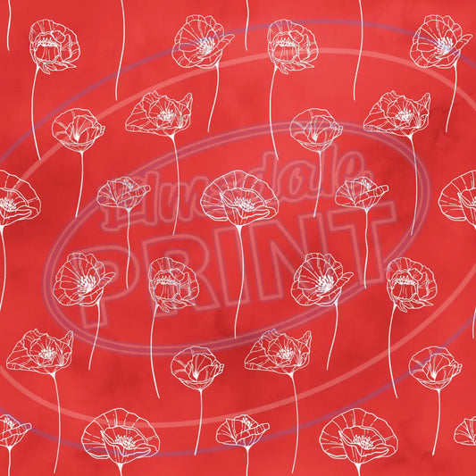 Poppy Sheen 005 Printed Pattern Vinyl
