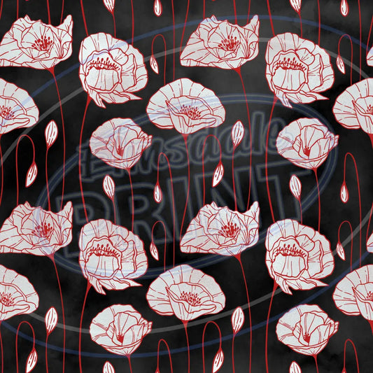 Poppy Sheen 008 Printed Pattern Vinyl