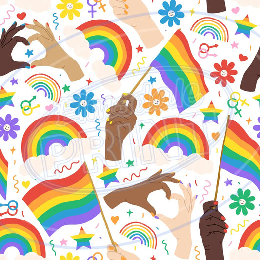 Pride Month 007 Printed Pattern Vinyl