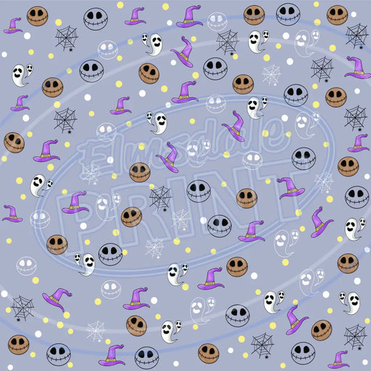 Pumpkin Head 003 Printed Pattern Vinyl