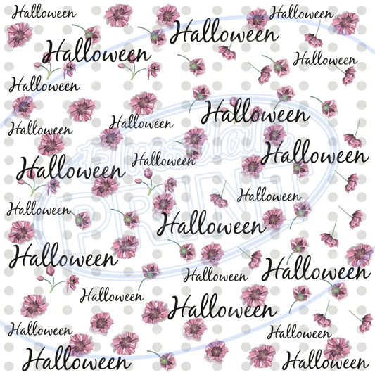 Pumpkin Head 012 Printed Pattern Vinyl