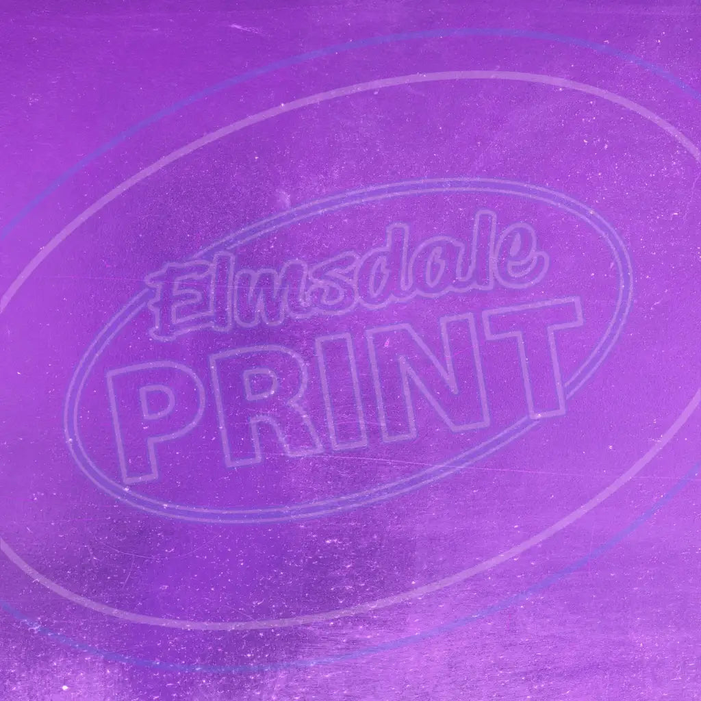 Purple Foil 004 Printed Pattern Vinyl