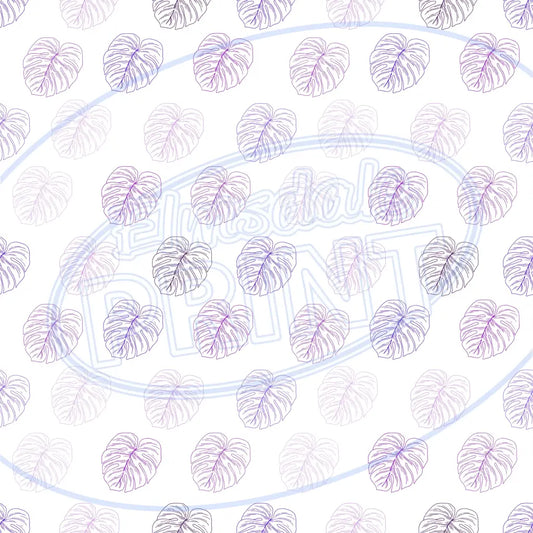 Purple Tropics 002 Printed Pattern Vinyl