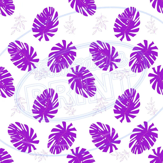 Purple Tropics 005 Printed Pattern Vinyl