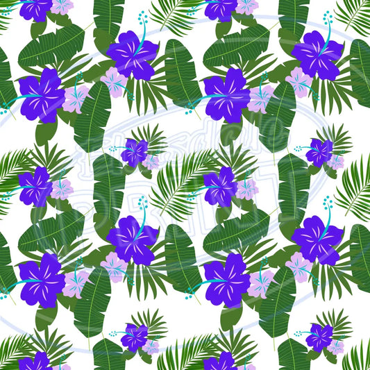Purple Tropics 010 Printed Pattern Vinyl