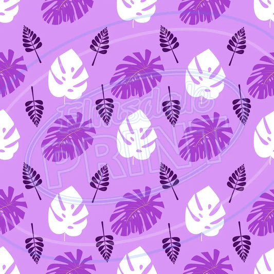 Purple Tropics 012 Printed Pattern Vinyl