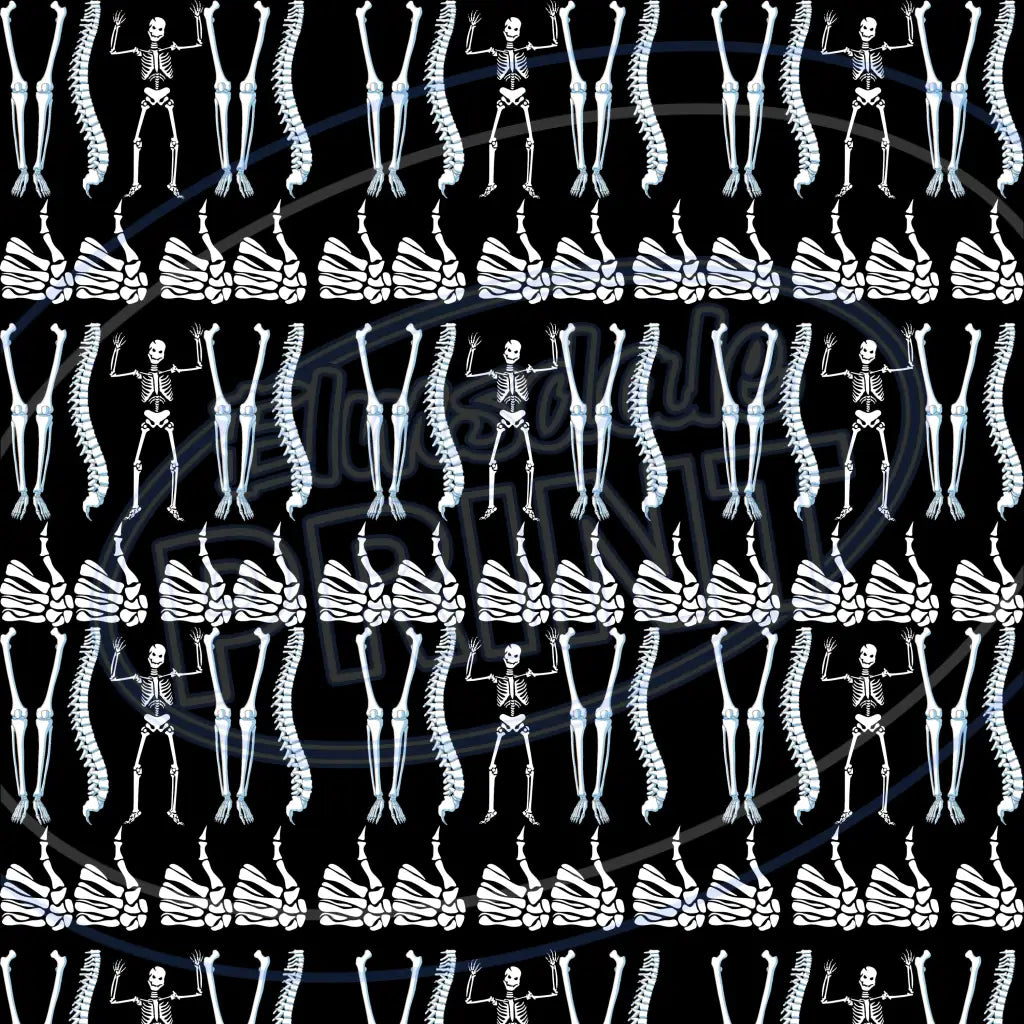 Rack Of Bones 009 Printed Pattern Vinyl