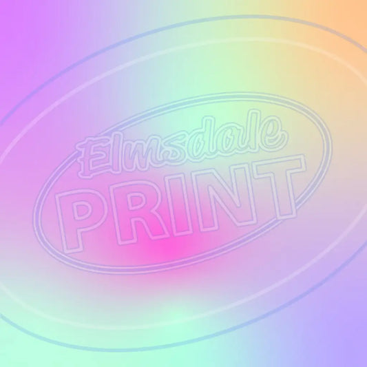 Rainbow Ombre 012 Printed Pattern Vinyl