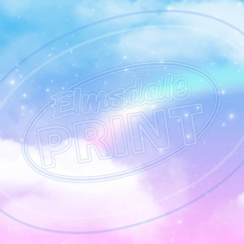 Pastel Skies 001 Printed Pattern Vinyl
