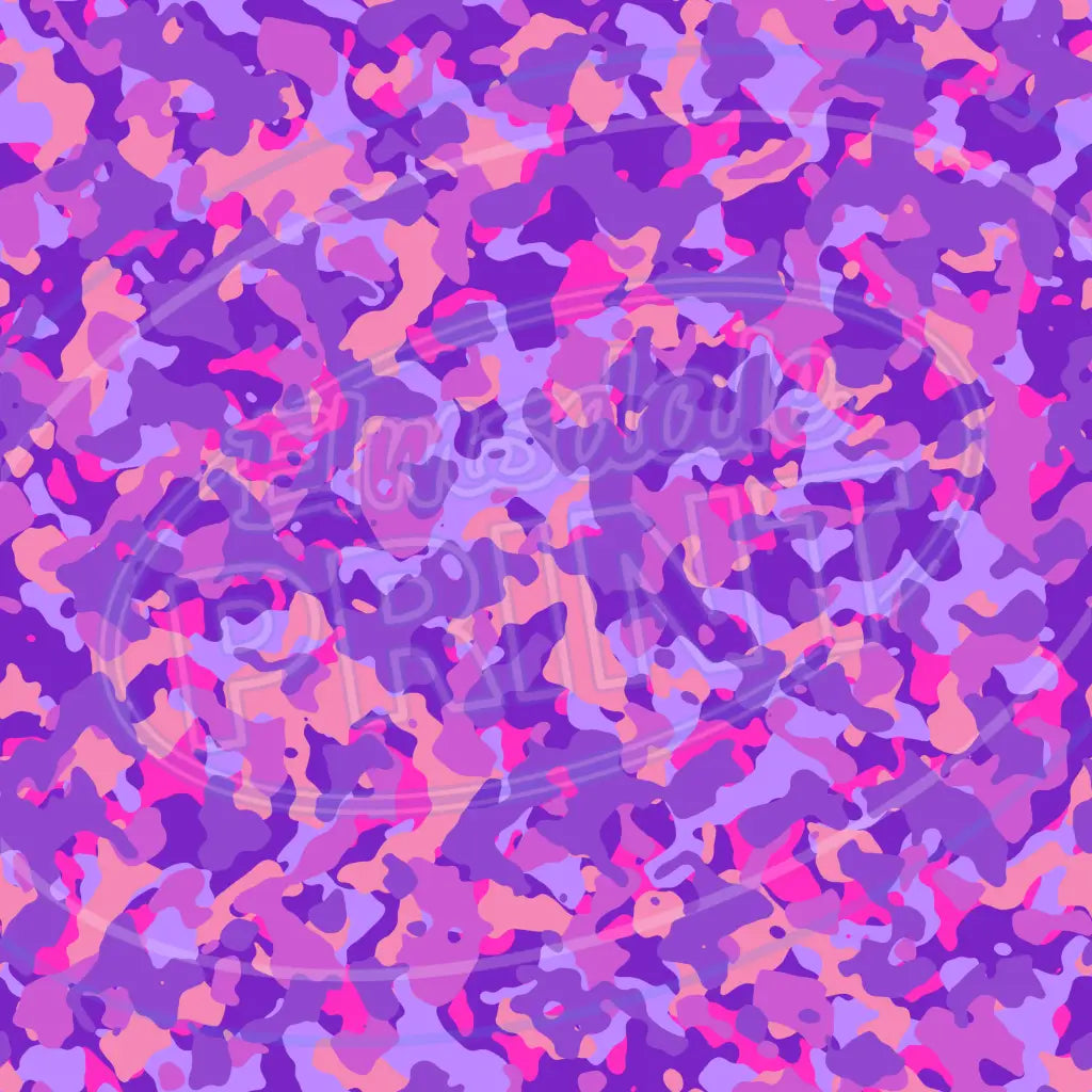 Rave Camo 003 Printed Pattern Vinyl