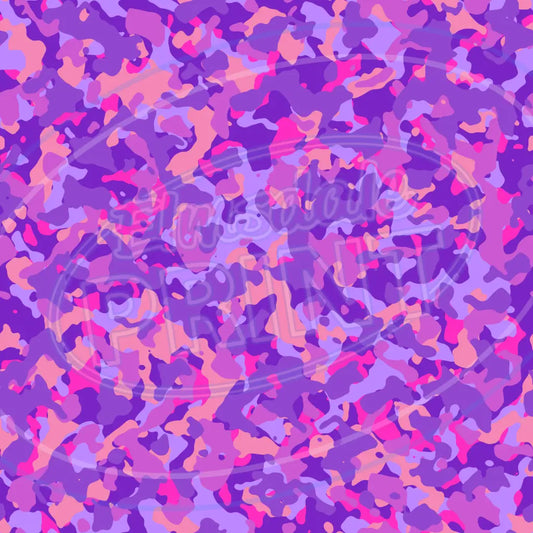 Rave Camo 003 Printed Pattern Vinyl