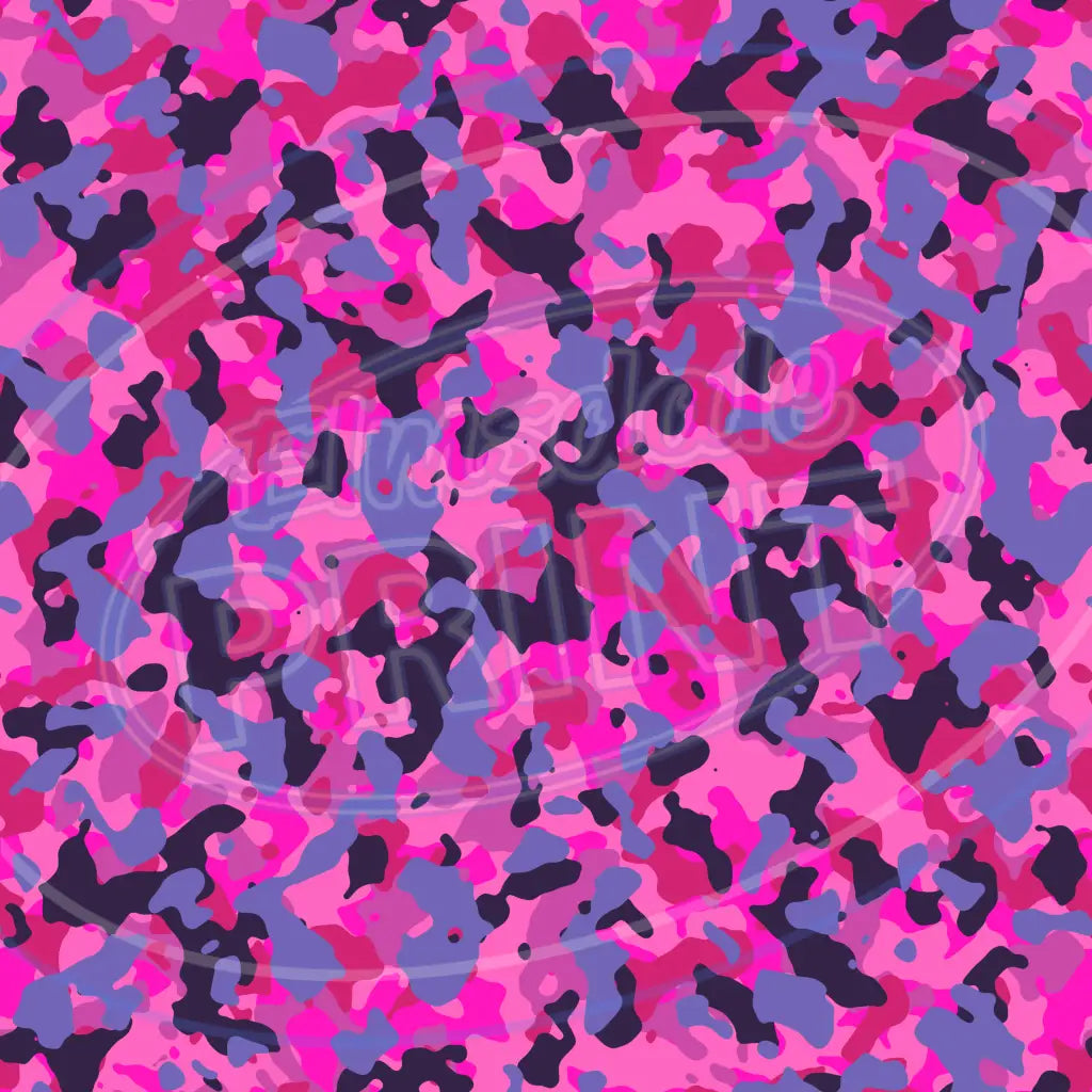 Rave Camo 009 Printed Pattern Vinyl