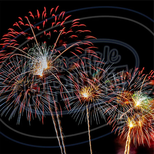 Real Fireworks 002 Printed Pattern Vinyl